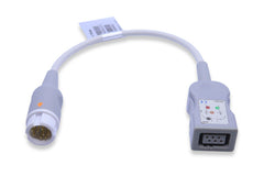 Adaptador de Cable Conductor ECG Reutilizable de Covidien a Philips- 33507thumb