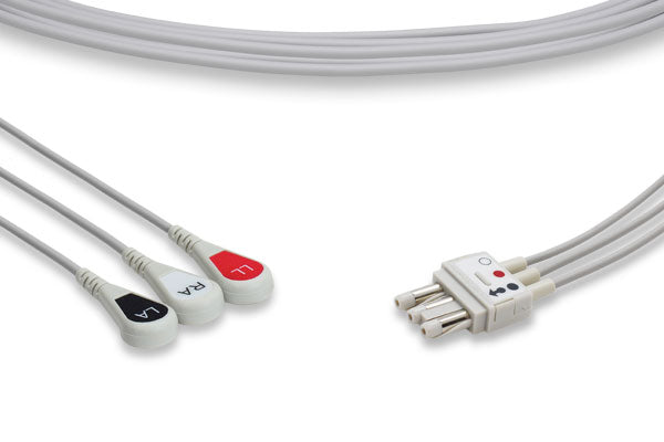 Cable Conductor ECG Compatible con Spacelabs