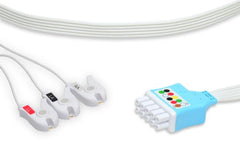 Cable Conductor de ECG Desechable Compatible con GE Healthcare > Marquettethumb