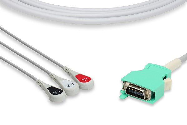 Cable ECG de Conexión Directa Compatible con Nihon Kohden