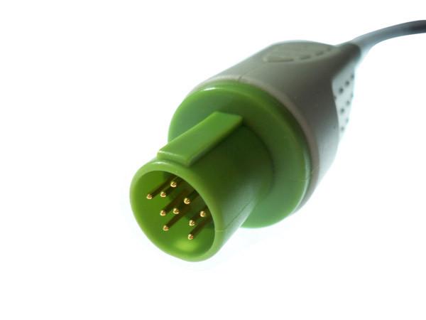 Cable de ECG de Conexión Directa Compatible con Hellige- 303-442-99