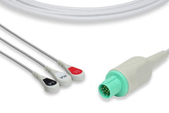 Cable de ECG de Conexión Directa Compatible con Hellige- 303-442-99thumb
