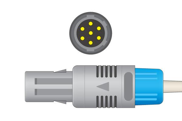 Cable ECG de Conexión Directa Compatible con GE Healthcare- 2418831-2