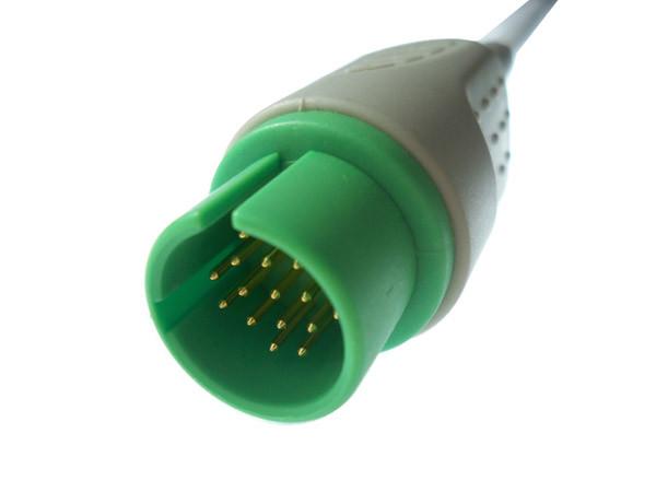 Cable ECG de Conexión Directa Compatible con Spacelabs