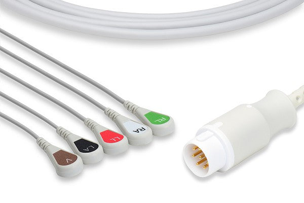 Cable ECG de Conexión Directa Compatible con Philips