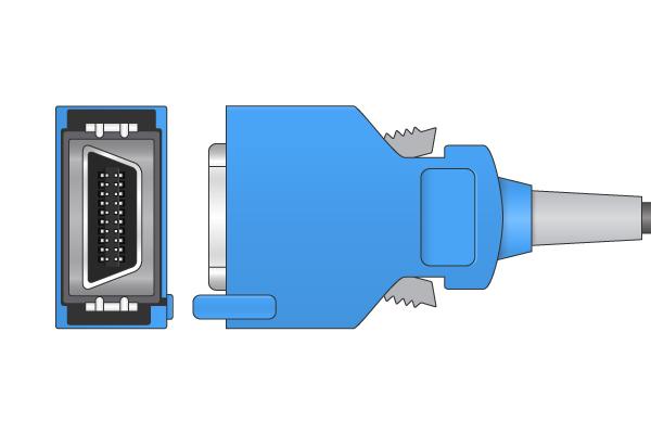 Cable Adaptador SpO2 Compatible con Nihon Kohden- JL-302T