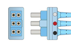 Cable Conductor ECG Desechable Compatible con Philipsthumb