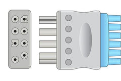 Cable Conductor ECG Desechable Compatible con Nihon Kohden- DLP-06-BF-MXAN-0100thumb