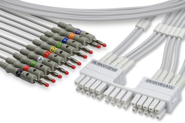 Cable Conductor EKG Compatible con Mortara > Burdick