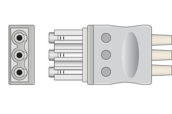 Cable Conductor ECG Compatible con Philips- M1671A