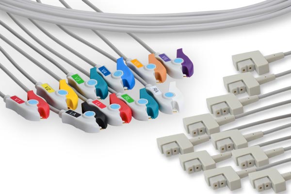 Cable Conductor EKG Compatible con Mortara > Burdick