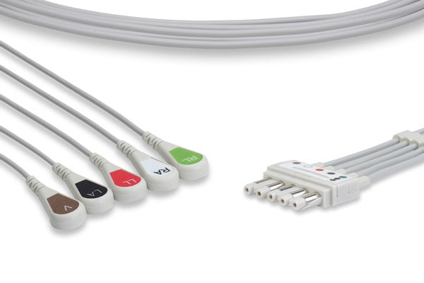 Cable Conductor ECG Compatible con Spacelabs
