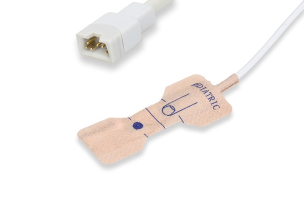 Sensor SpO2 Desechable Compatible con Respironics