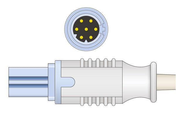 Sensor SpO2 de Conexión Directa Compatible con Draeger