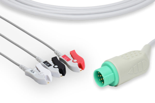 Cable ECG de Conexión Directa Compatible con Schiller