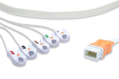 Cable Conductor ECG Desechable Compatible con Covidien > Kendall- 33105thumb