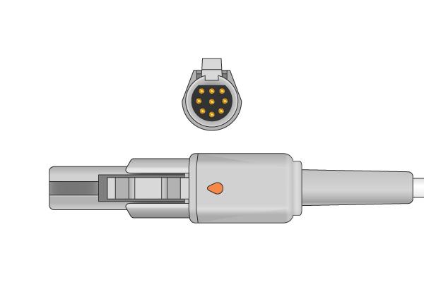 Cable Adaptador SpO2 Compatible con Spacelabs- 700-0014-00