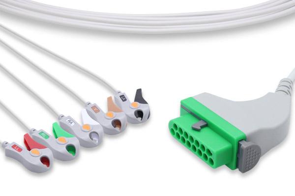 Cable ECG de Conexión Directa Compatible con Fukuda Denshi