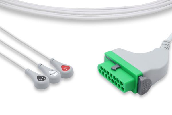Cable ECG de Conexión Directa Compatible con Fukuda Denshi