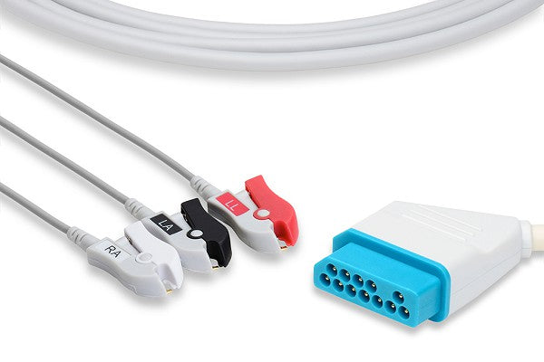 Cable ECG de Conexión Directa Compatible con Nihon Kohden