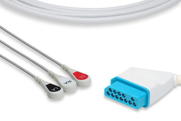 Cable ECG de Conexión Directa Compatible con Nihon Kohden