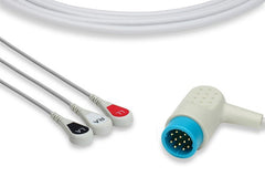 Cable ECG de Conexión Directa Compatible con Stryker > Medtronic > Physio Control- 11110-000029thumb