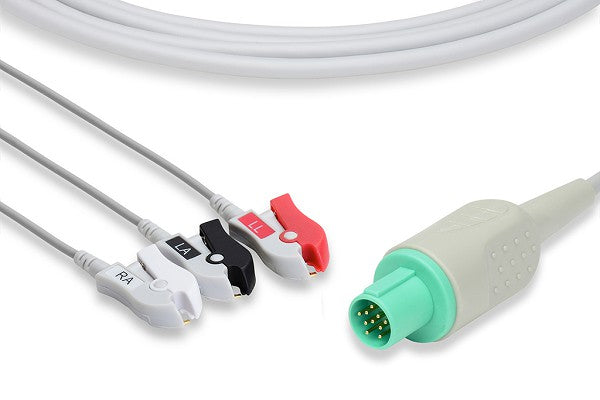 Cable de ECG de Conexión Directa Compatible con Hellige