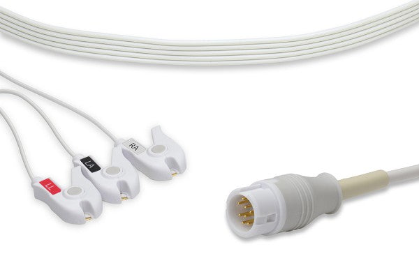 Cable ECG de Conexión Directa Desechable Compatible con Philips