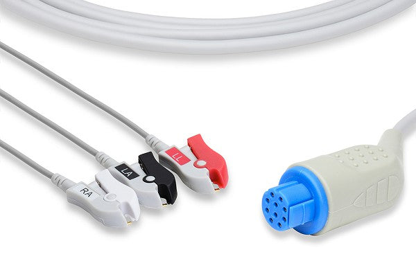 Cable ECG de Conexión Directa Compatible con Datex Ohmeda