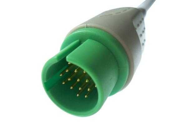 Cable de ECG de Conexión Directa Desechable Compatible con Spacelabs