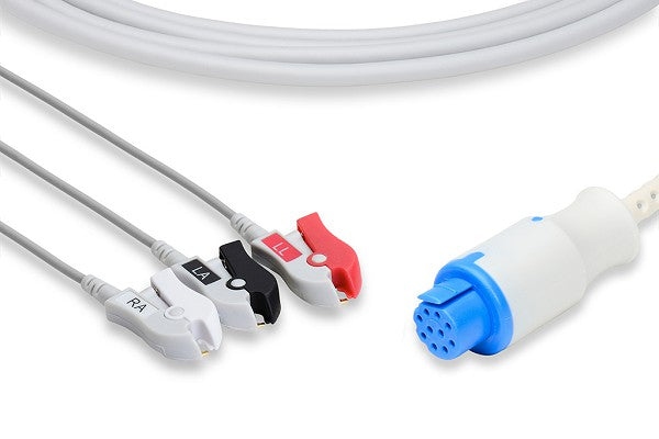 Cable ECG de Conexión Directa Compatible con Artema S&W
