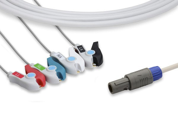 Cable ECG de Conexión Directa Compatible con Petas