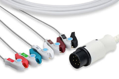 Cable ECG de Conexión Directa Compatible con Nihon Kohdenthumb