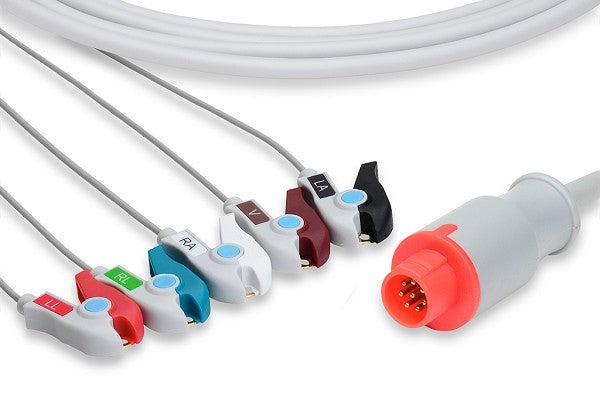 Cable ECG de Conexión Directa Compatible con Bionet