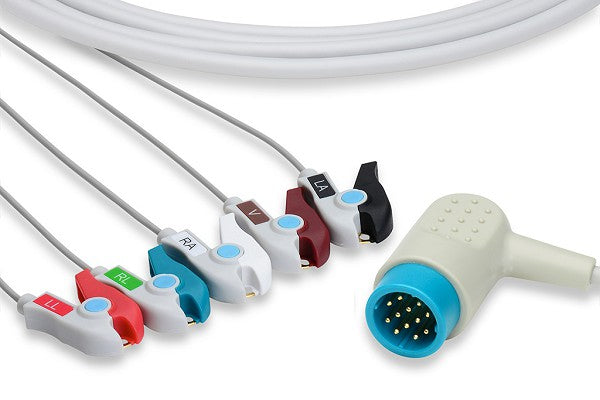 Cable ECG de Conexión Directa Compatible con Stryker > Medtronic > Physio Control