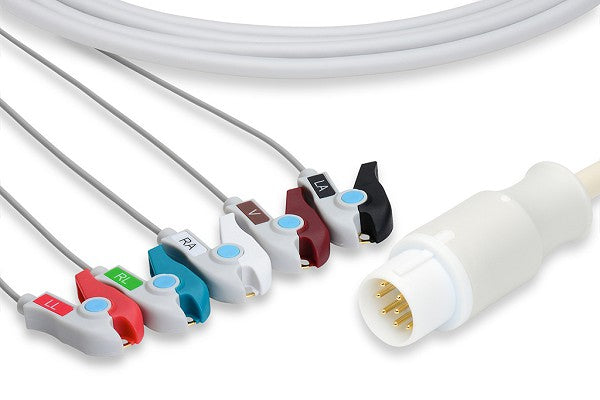 Cable ECG de Conexión Directa Compatible con Mennen
