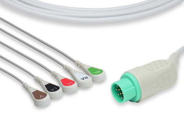 Cable ECG de Conexión Directa Compatible con Biolight