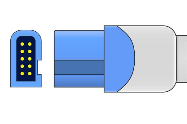 Cable Adaptador SpO2 Compatible con Spacelabs- 700-0029-00
