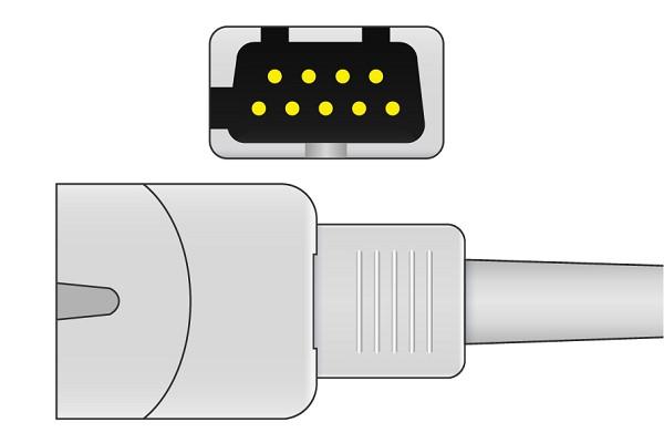 Cable Adaptador SpO2 Compatible con Masimo- LNC MAC-180