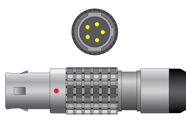 Cable Adaptador SpO2 Compatible con Criticare- 518LD