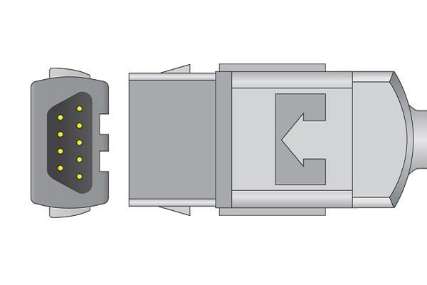 Cable Adaptador SpO2 Compatible con Datex Ohmeda- TS-M3