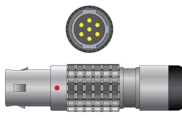 Cable Adaptador SpO2 Compatible con Invivo- 9383