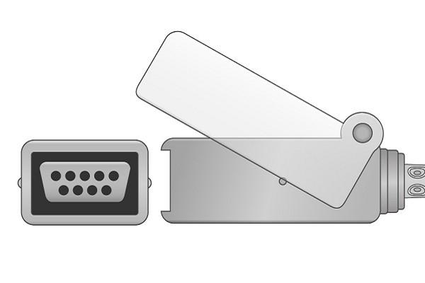 Cable Adaptador SpO2 Compatible con Masimo- LNC MAC-395