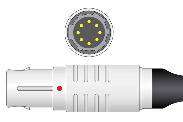 Cable Adaptador SpO2 Compatible con Draeger- M35370