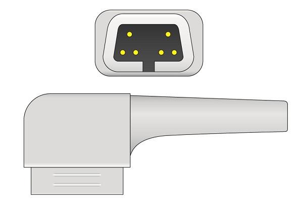 Cable Adaptador SpO2 Compatible con Criticare- 518DD