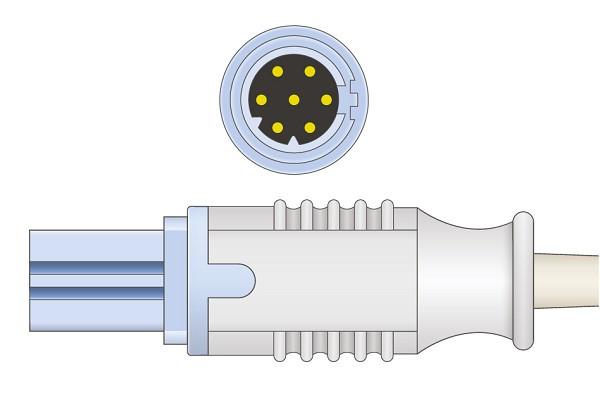 Cable Adaptador SpO2 Compatible con Draeger- MS17522