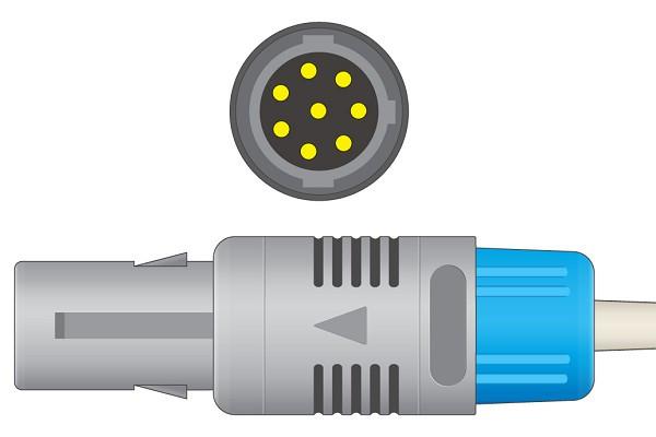 Cable Adaptador SpO2 Compatible con Biolight