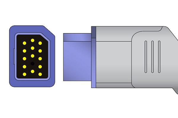 Cable Adaptador SpO2 Compatible con Nihon Kohden- JL-650P