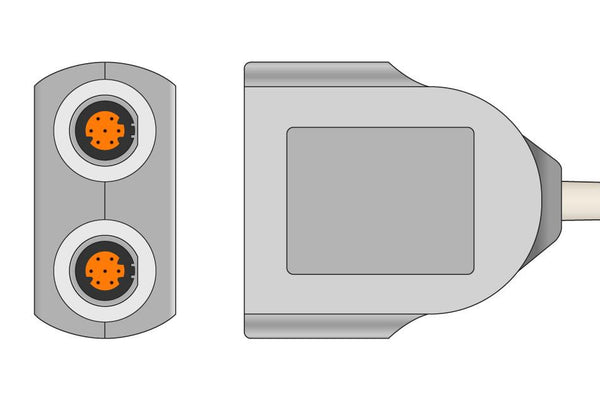 Cable Adaptador IBP Compatible con Draeger- 5592147