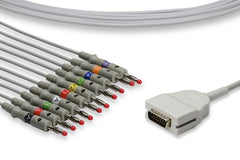Cable EKG de Conexión Directa Compatible con Mortara > Burdick- 012-0700-00thumb